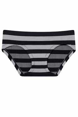 Jenni by Jennifer Moore Black/Grey Stripe Seamless Hipster thumbnail 3