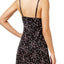 Jenni by Jennifer Moore Black/Pink Heart-Petals Lace-Trimmed Chemise