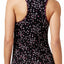 Jenni by Jennifer Moore Black/Pink Heart-Petals Printed Racerback Pajama Tank