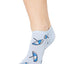 Jenni by Jennifer Moore Black Shady Beaches Keyhole Sleepshirt With Socks