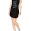 Jenni by Jennifer Moore Black Shady Beaches Keyhole Sleepshirt With Socks