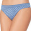 Jenni by Jennifer Moore Blue Dots Seamless Thong