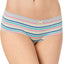 Jenni by Jennifer Moore Bright Multi-Stripe Printed Hipster