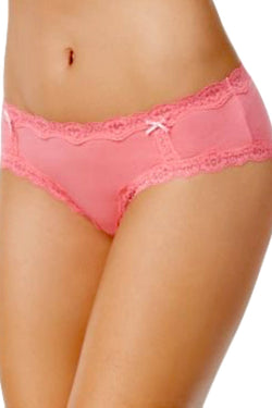 Jenni by Jennifer Moore Cala-Coral Cotton Lace-Trim Hipster thumbnail 2