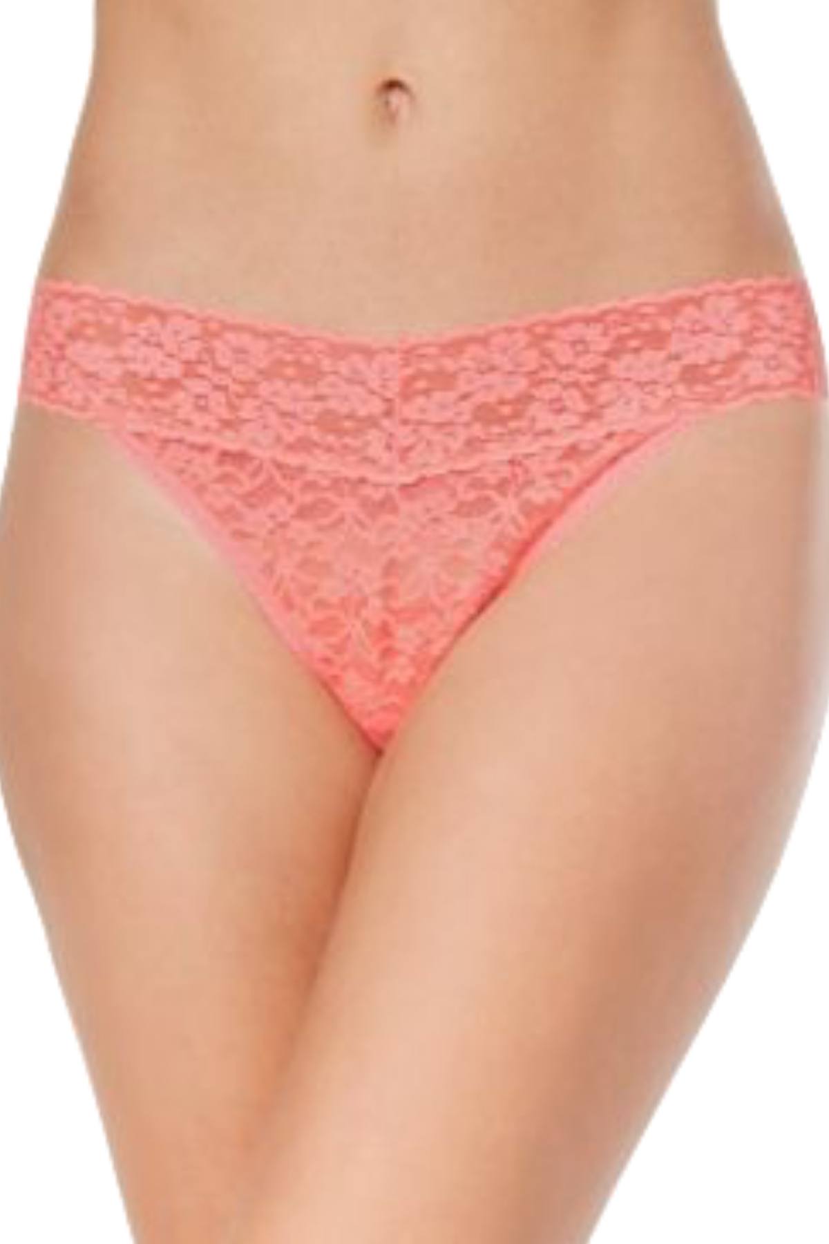 Jenni by Jennifer Moore Cala-Coral Lace Thong