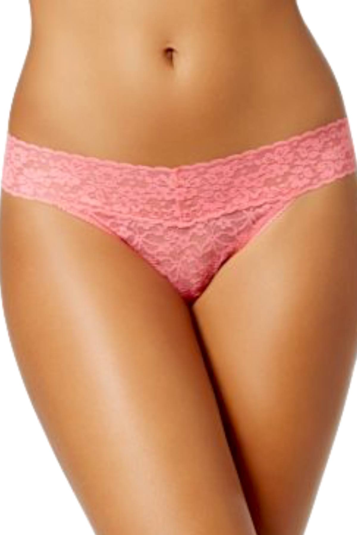 Jenni by Jennifer Moore Cala-Coral Lace Thong