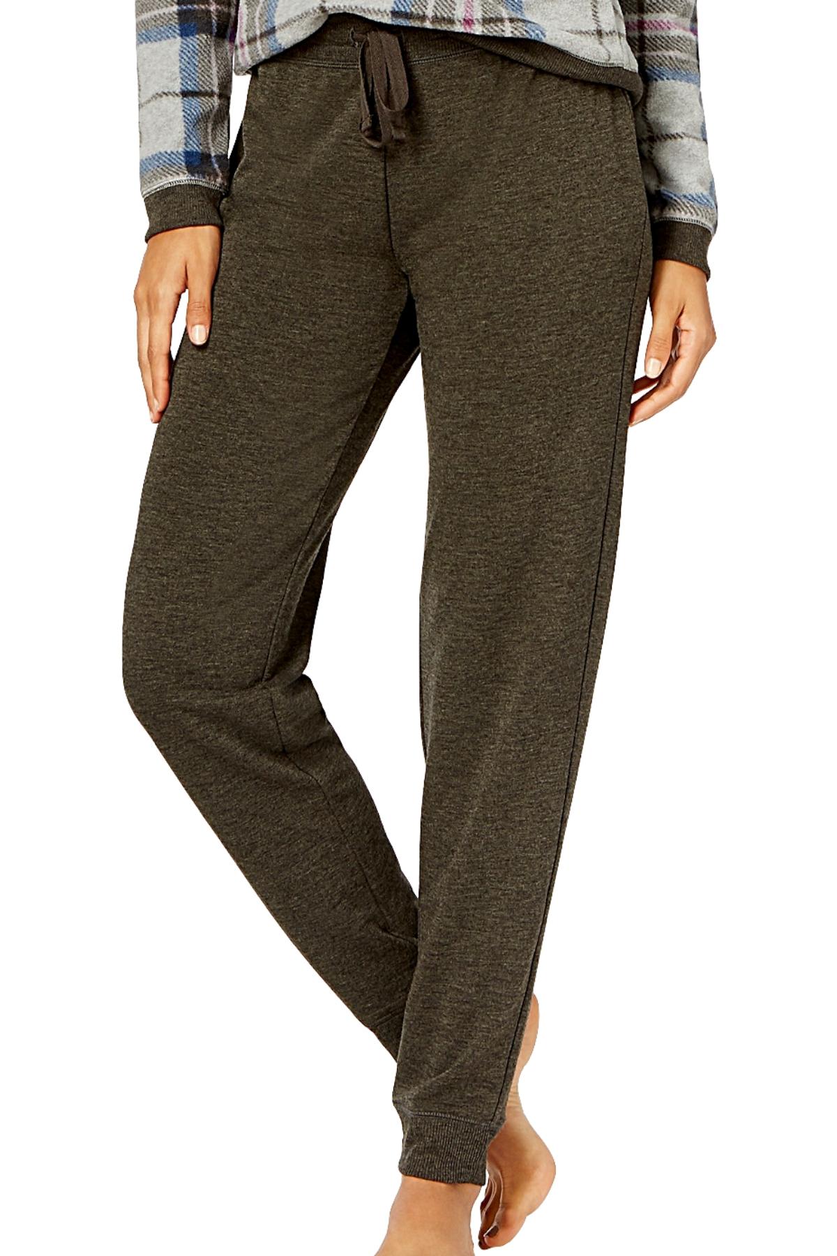 Jenni by Jennifer Moore Charcoal-Heather Jogger Lounge Pant