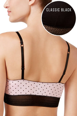 Jenni by Jennifer Moore Classic-Black Lace-Trim Bralette thumbnail 3