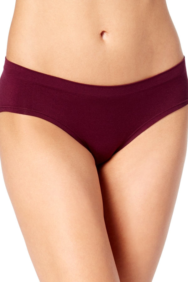 Jenni by Jennifer Moore Deep-Cranberry Seamless Hipster