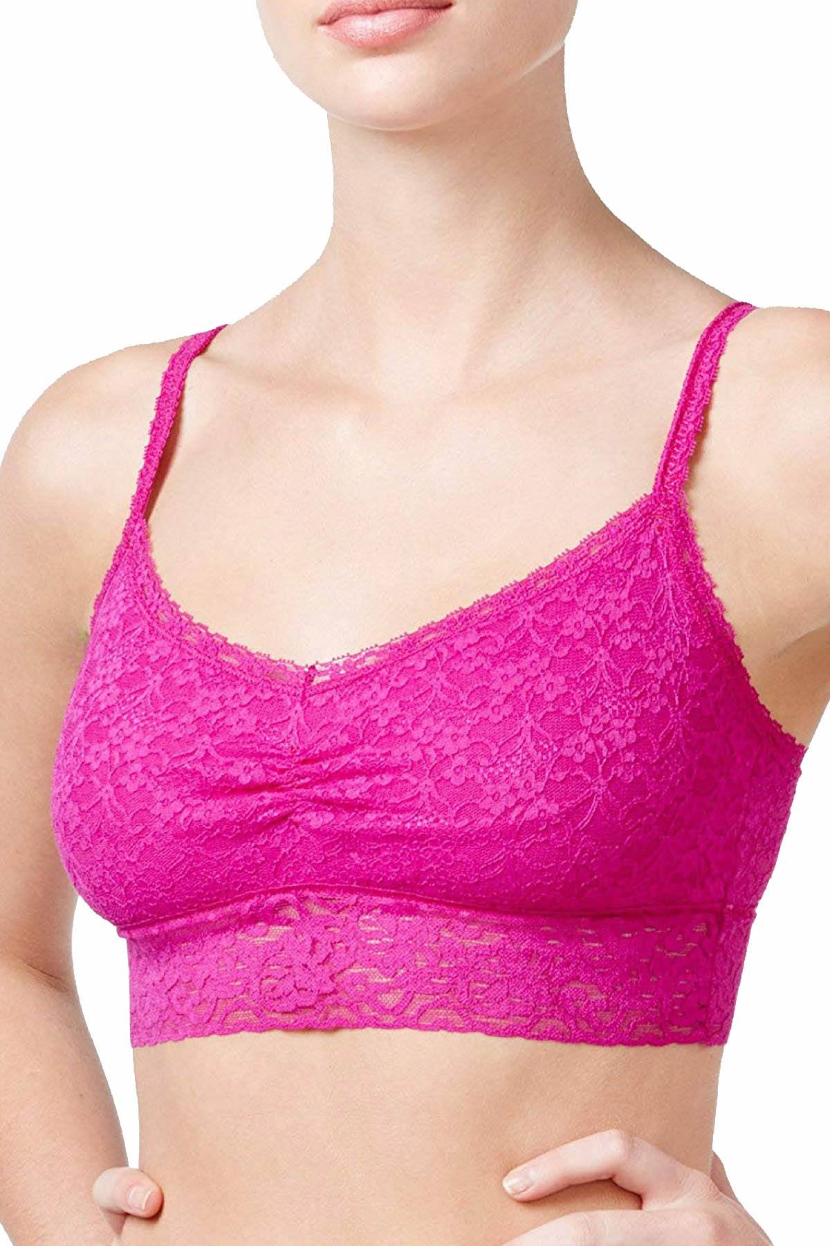 Jenni by Jennifer Moore Fuchsia-Kiss Lace Bralette