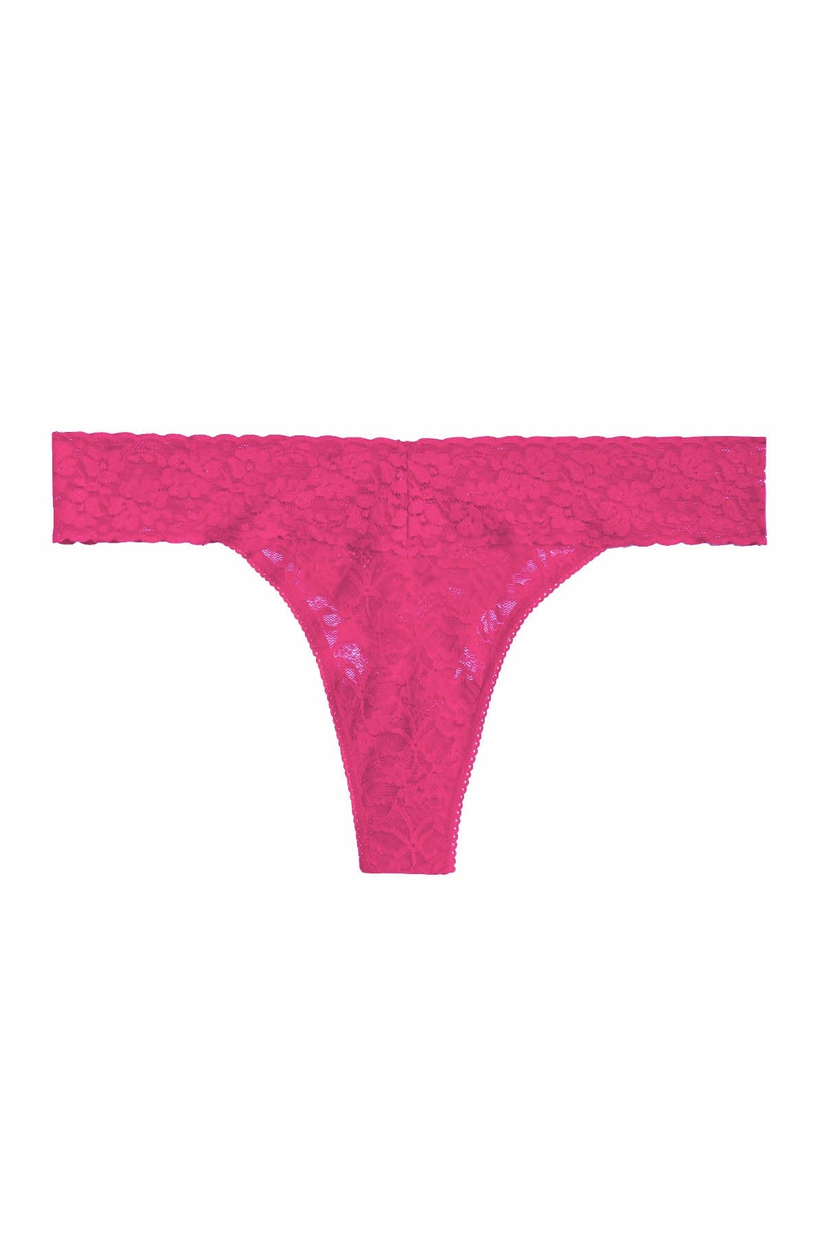 Jenni by Jennifer Moore Fuchsia Lace Thong