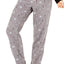 Jenni by Jennifer Moore PLUS Grey Hipster-Cats Brushed Terry Pajama Pant