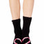 Jenni by Jennifer Moore Pink/Black Naughty-List Sleepshirt And Socks Set