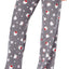 Jenni by Jennifer Moore Red Bear-Dots Printed Top and Fleece Pant PJ Set