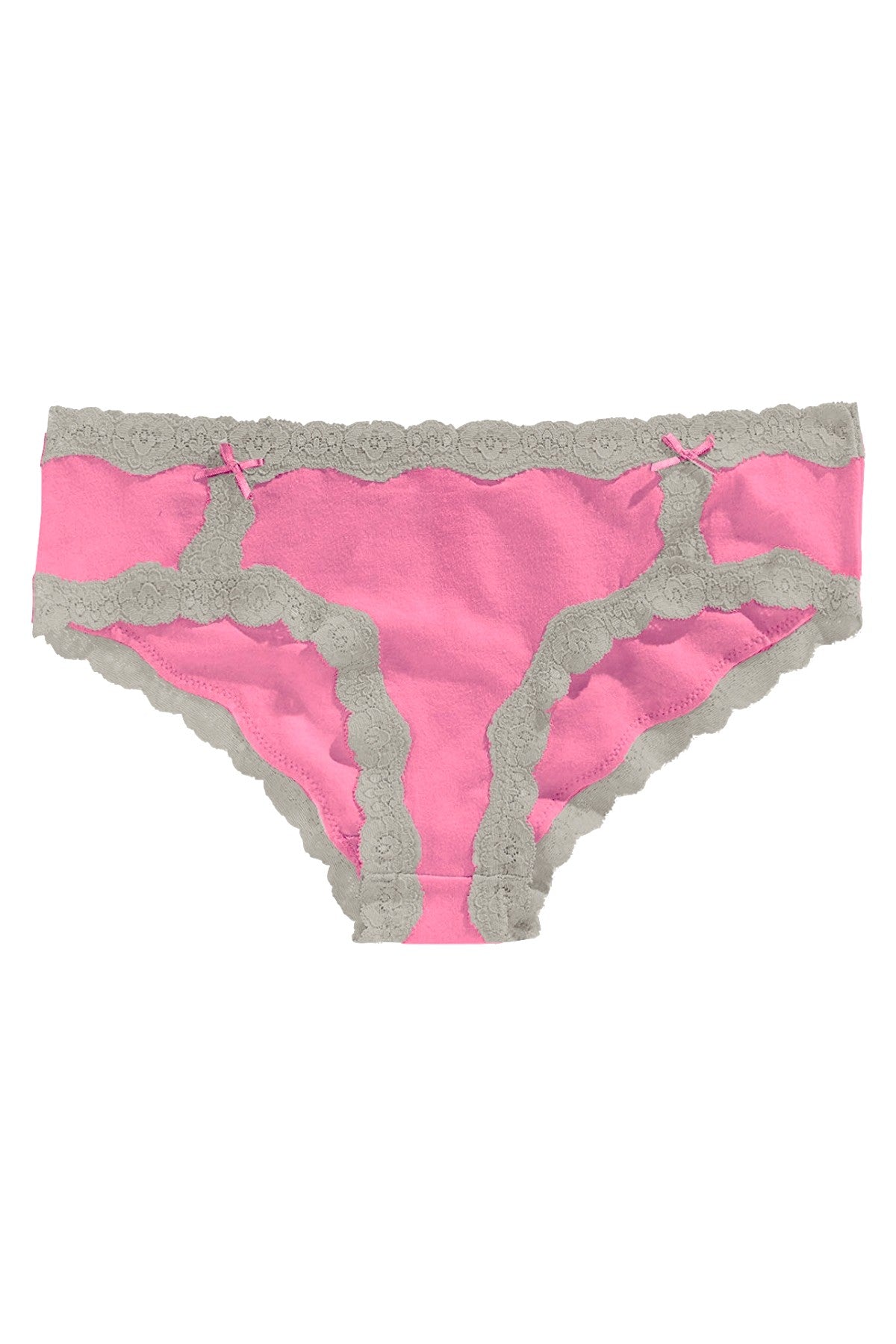 Jenni by Jennifer Moore Rosabelle/Heather Cotton Lace-Trim Hipster