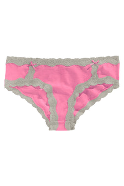 Jenni by Jennifer Moore Rosabelle/Heather Cotton Lace-Trim Hipster thumbnail 1
