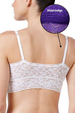 Jenni by Jennifer Moore Violet Indigo Classic-Black Lace Bralette thumbnail 2