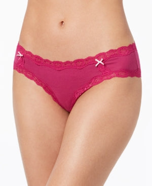 Jenni by fer Moore Cotton Lace Trim Hipster