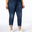 Jessica Simpson Trendy Plus Mika Best Friend Skinny Jeans Medium Blue