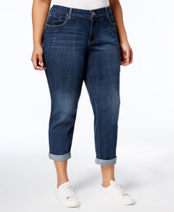 Jessica Simpson Trendy Plus Mika Best Friend Skinny Jeans Medium Blue thumbnail 1