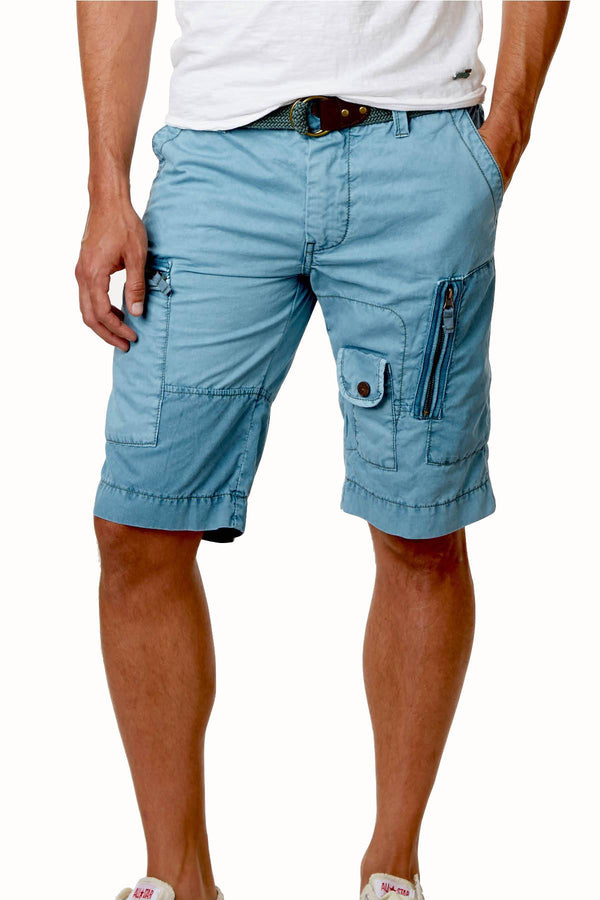 Jetlag Aqua Blue Cargo Short