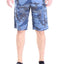 Jetlag Blue Camo Short