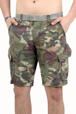 Jetlag Dark Camo Cargo Short thumbnail 1