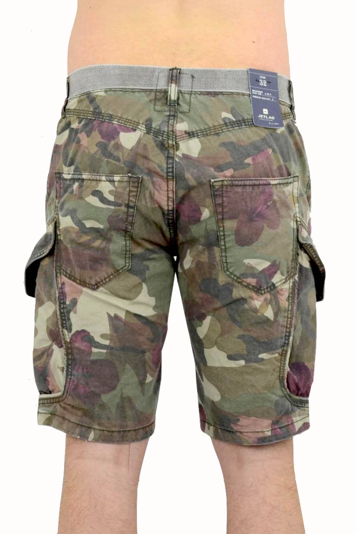 Jetlag Dark Camo Cargo Short