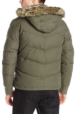 Jetlag Olive Hooded Parka thumbnail 2
