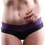 Jezebel Black & Purple Lace Brief