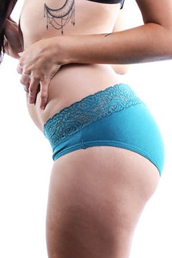 Jezebel Emerald Lace Brief thumbnail 3