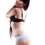 Jezebel Light Blue Lace Butterfly Thong