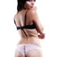 Jezebel Light Pink Lace Butterfly Thong