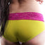 Jezebel Lime & Magenta Cheeky Brief