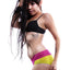 Jezebel Lime & Magenta Cheeky Brief