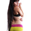 Jezebel Lime & Magenta Cheeky Brief