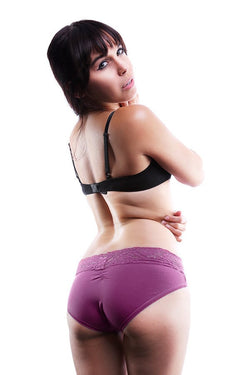 Jezebel Magenta Lace Brief thumbnail 2