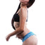 Jezebel Teal Butterfly Thong