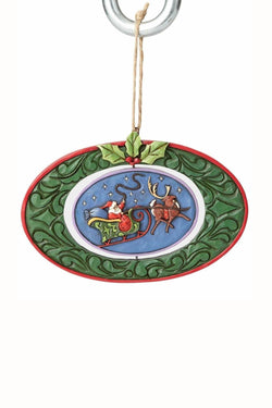 Jim Shore Heartwood Creek 'Twas the Night Rotating/Hanging Ornament thumbnail 1