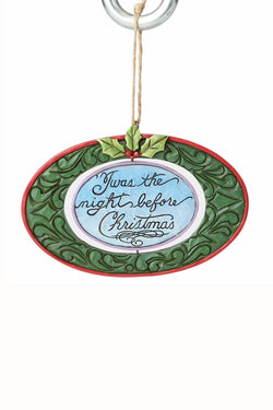 Jim Shore Heartwood Creek 'Twas the Night Rotating/Hanging Ornament thumbnail 2