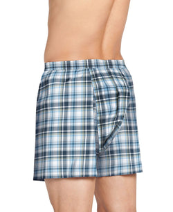 Jockey 3-pk. Woven Boxers Blue thumbnail 3