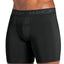 Jockey Black Big/Tall Sport Performance Microfiber Athletic-Fit Boxer Brief