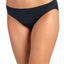 Jockey Black Comfies Matte/Shine Striped Bikini Brief