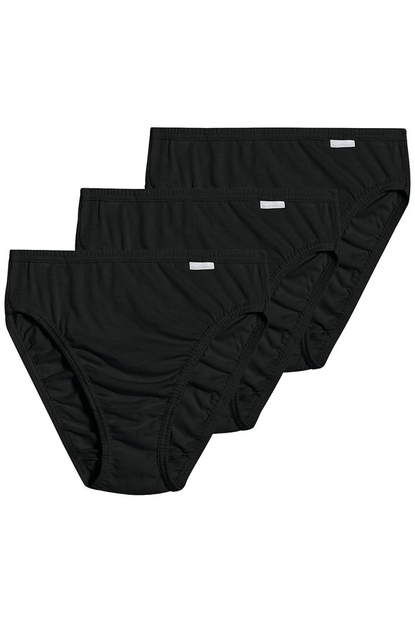Jockey Black Elance Classic French-Cut Brief 3-Pack