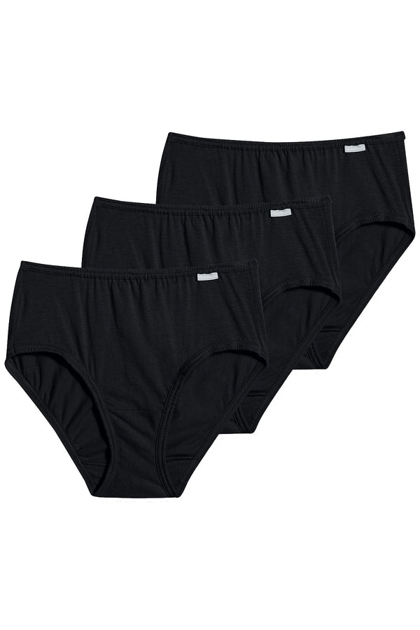 Jockey Black Elance Cotton Hipster 3-Pack