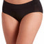 Jockey Black No-VPL Wide-Waistband Hipster Panty