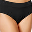 Jockey Black No-VPL Wide-Waistband Hipster Panty