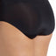 Jockey Black No-VPL Wide-Waistband Hipster Panty