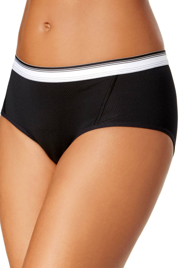 Jockey Black Sporties Mesh Hipster