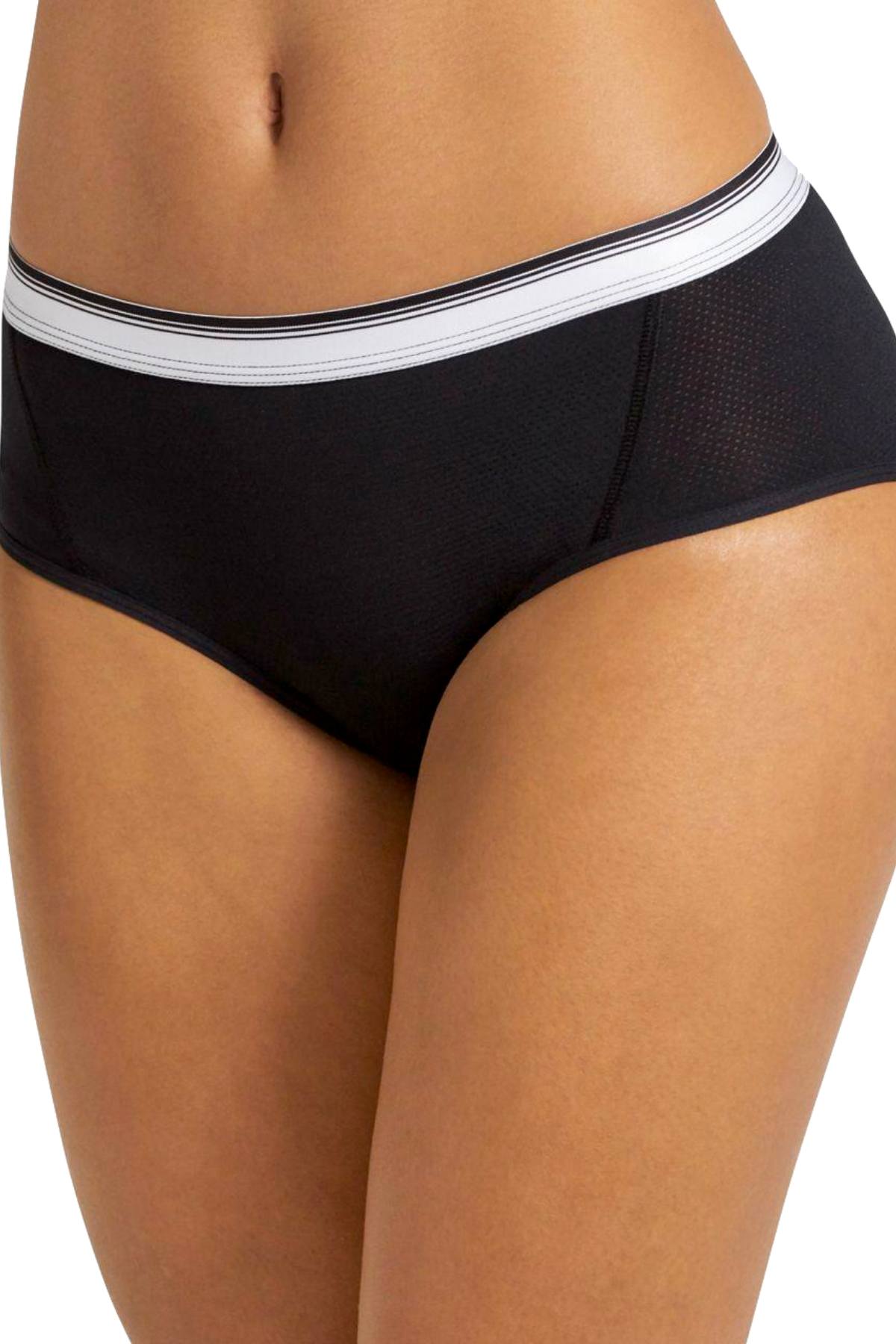 Jockey Black Sporties Mesh Hipster
